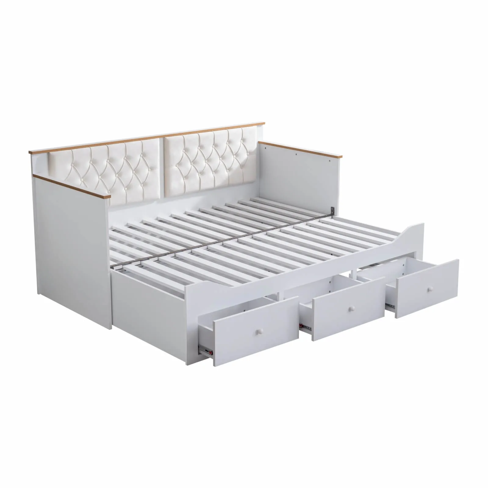 Alaçatı Büyüyen Beyaz Karyola