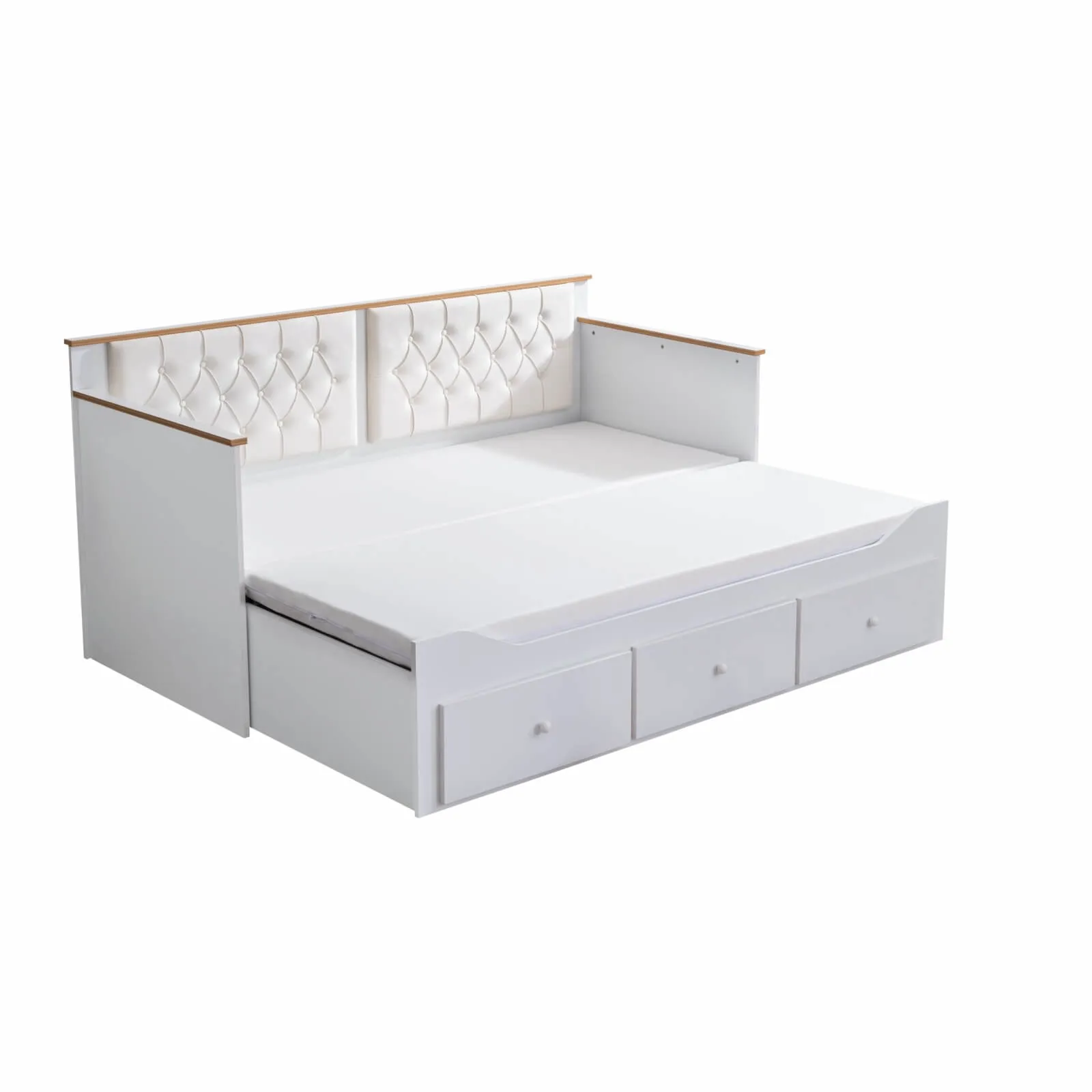 Alaçatı Büyüyen Beyaz Karyola