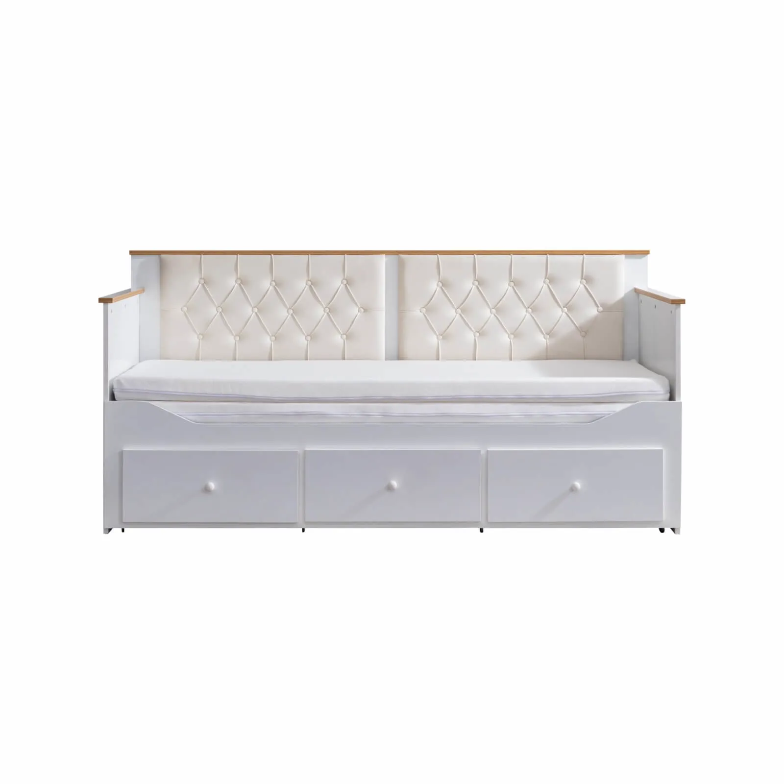 Alaçatı Büyüyen Beyaz Karyola