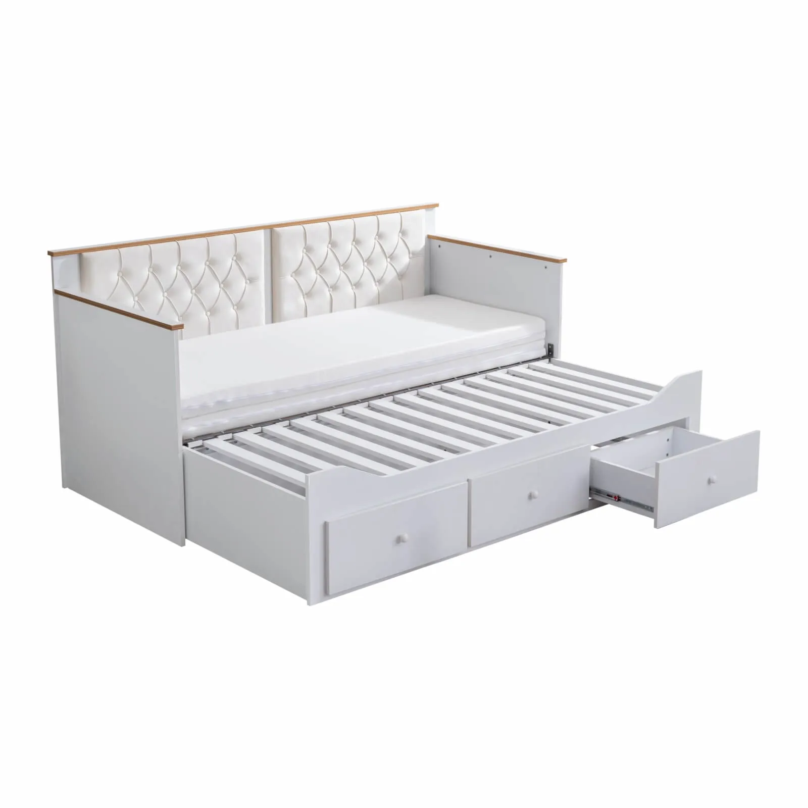 Alaçatı Büyüyen Beyaz Karyola