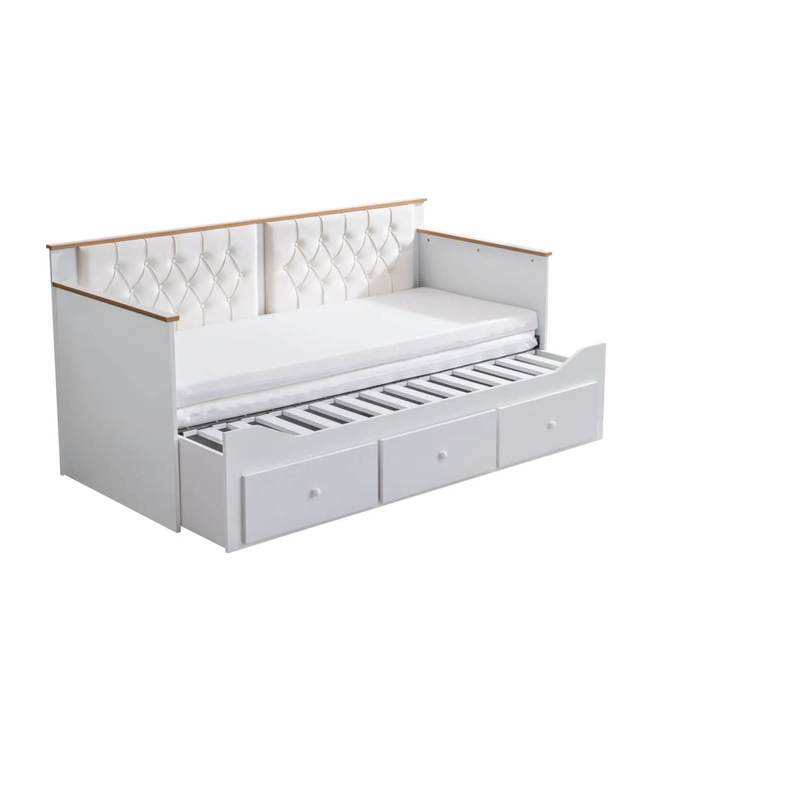 Alaçatı Büyüyen Beyaz Karyola