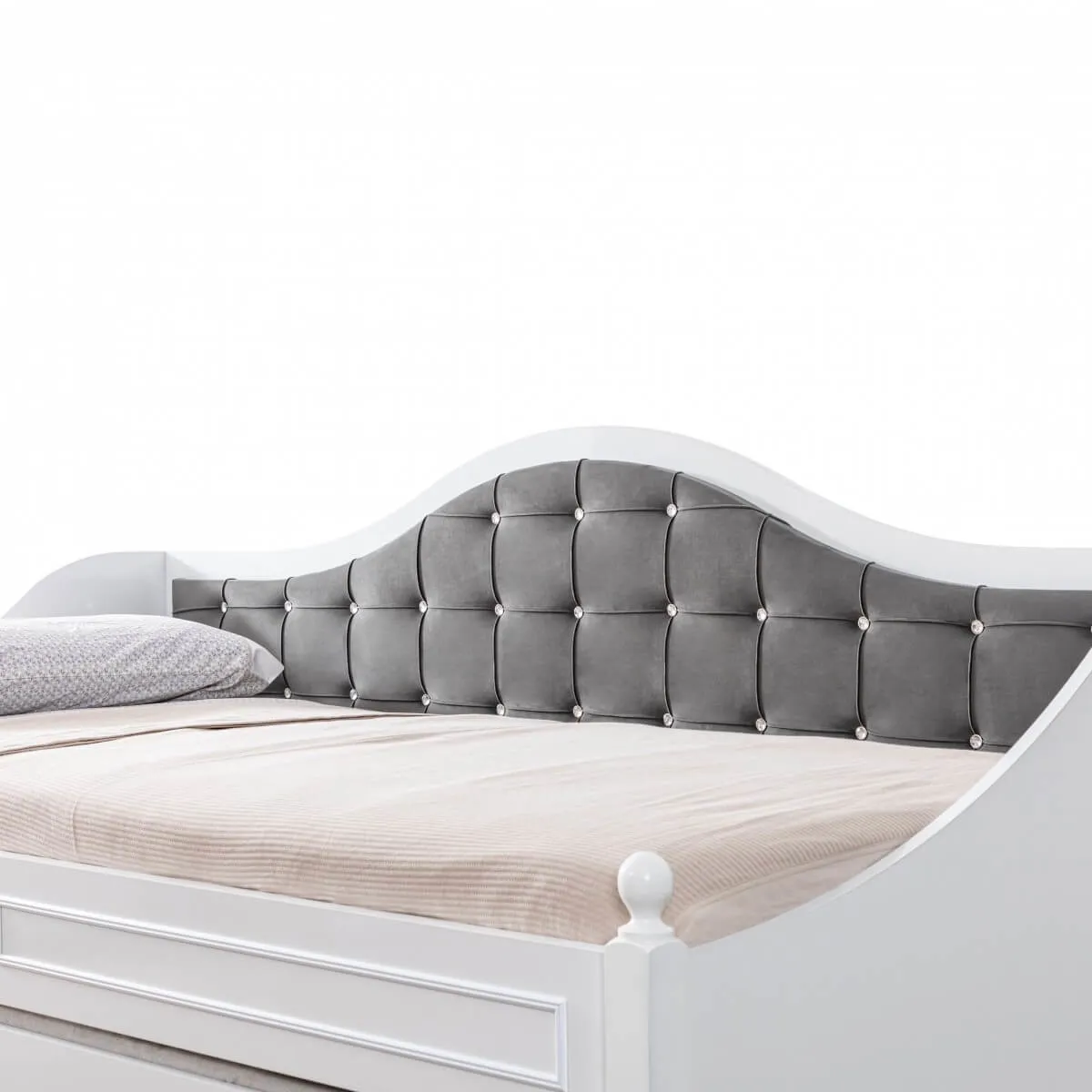 Eymen Yavrulu Antrasit Karyola