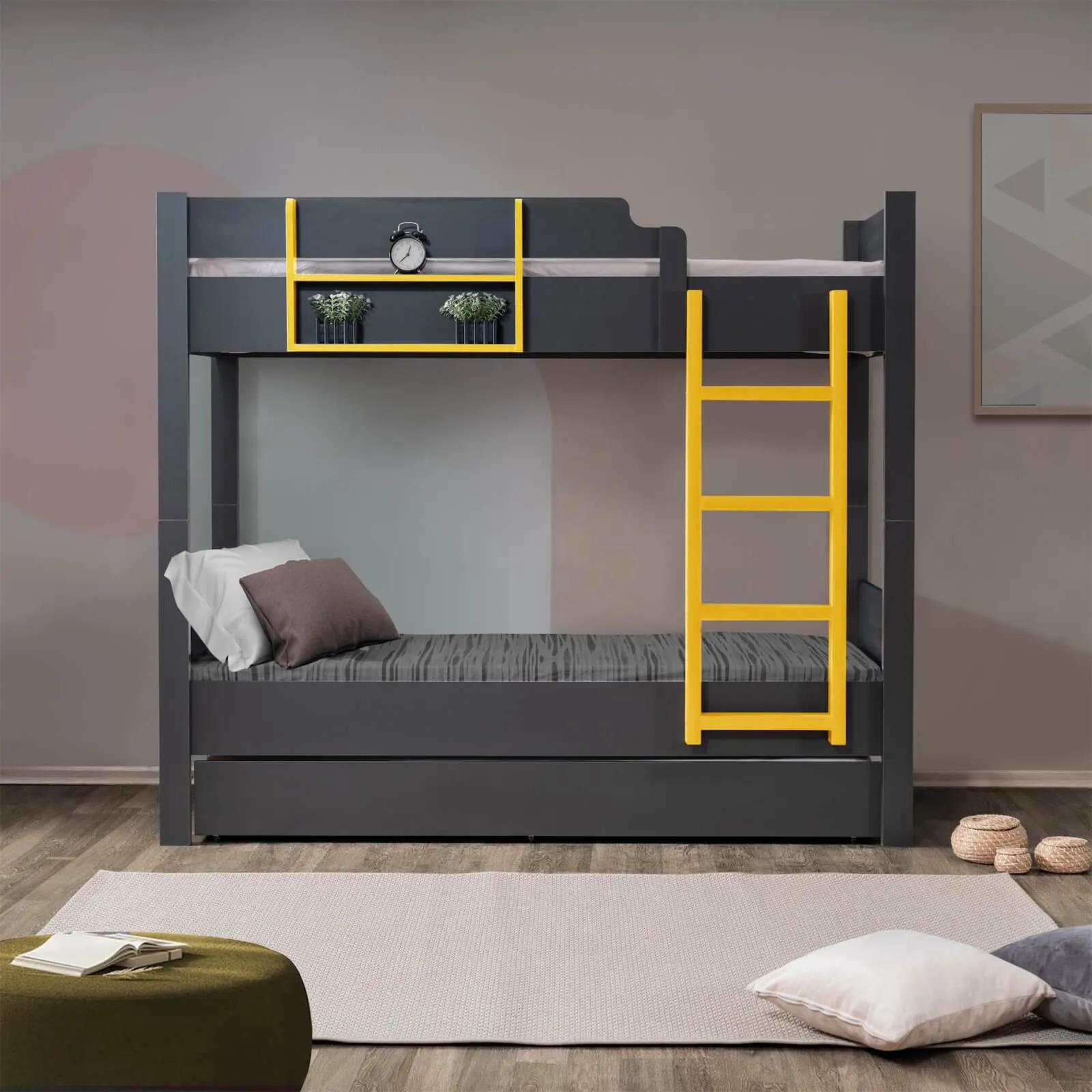 Asya Sarı Ranza (Renkli)