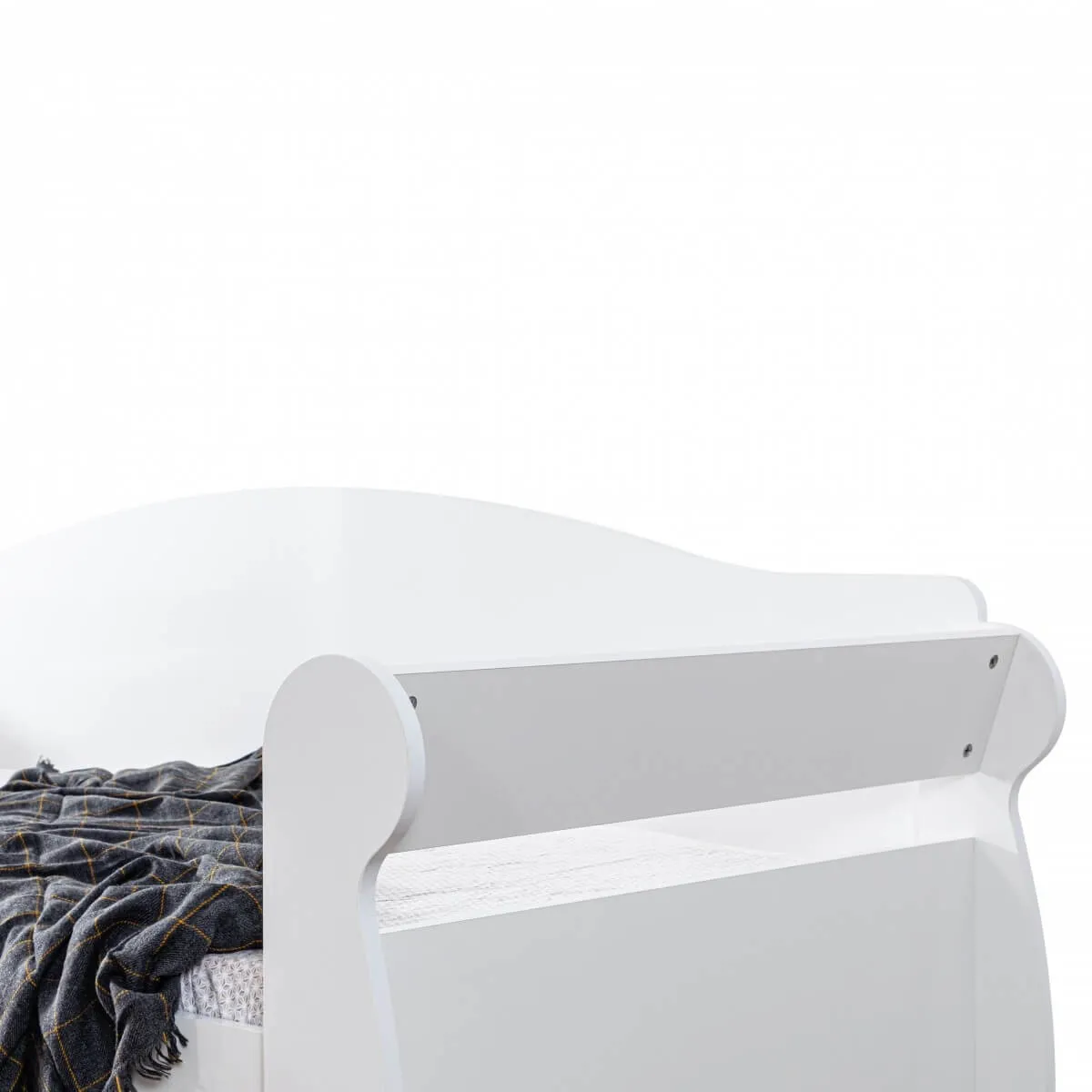 Taht Yavrulu Beyaz Karyola