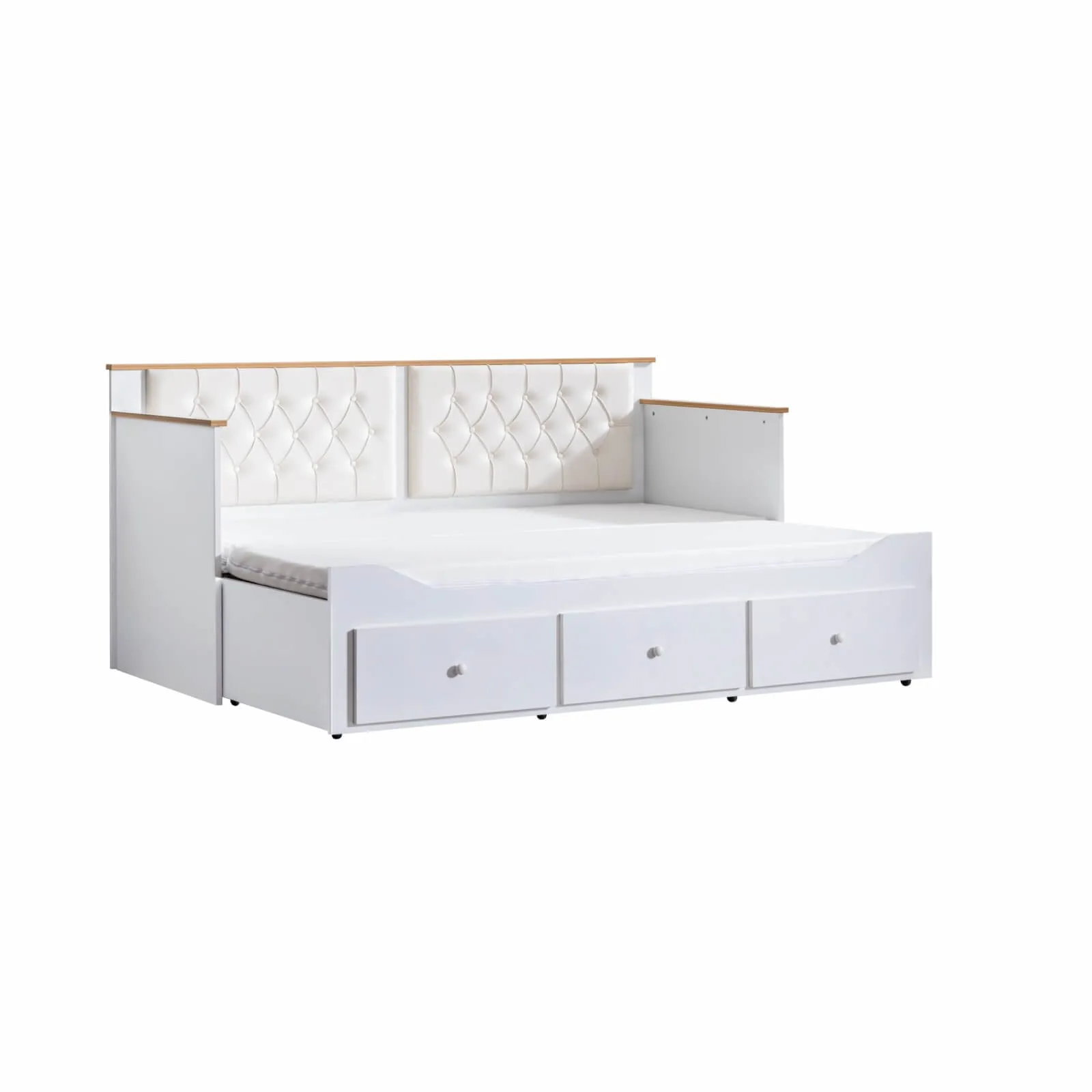 Alaçatı Büyüyen Beyaz Karyola