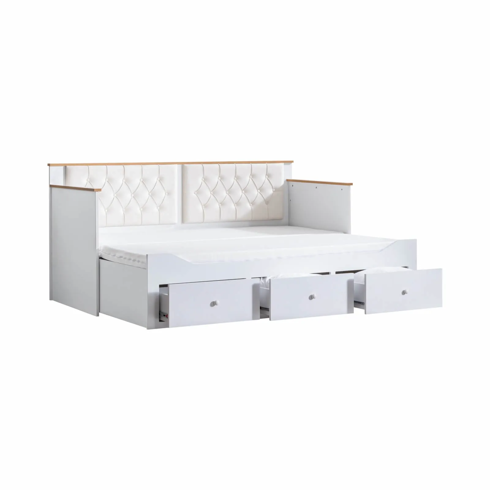 Alaçatı Büyüyen Beyaz Karyola