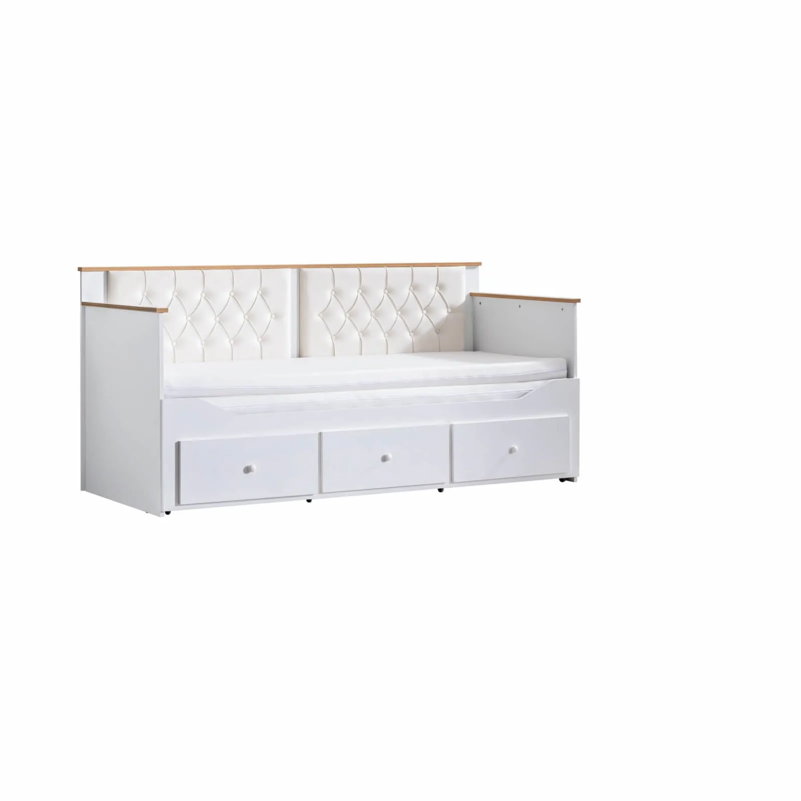 Alaçatı Büyüyen Beyaz Karyola